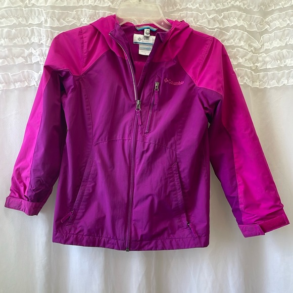 Girls Columbia rain jacket small - Picture 1 of 3